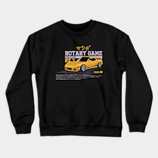 Rotary Game RX7 Crewneck Sweatshirt